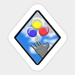 Balloon Release Sticker